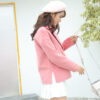New Autumn Woolen Coat for Women, Korean-style Blouse with a Collar