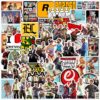 QW0826A 50PC/pack GTA game stickers