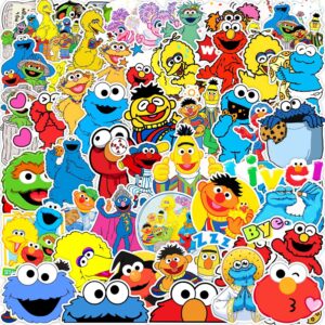 QW0873A 50PCS/pack Sesame Street kids stickers