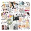 QW0089A 50PCS/pack Taylor Swift Stickers