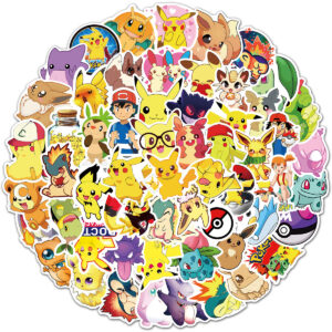 QW01049Q 100PCS/pack Pokemon sticker
