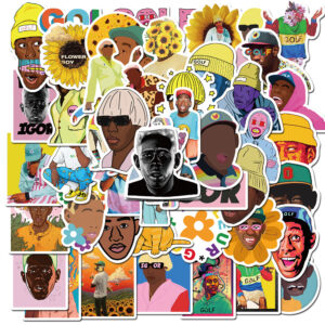 QW0160A 50PCS/pack Tyler The Creator Sticker