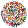 ZY0647Y 50PCS/pack Cartoon Paw Patrol sticker