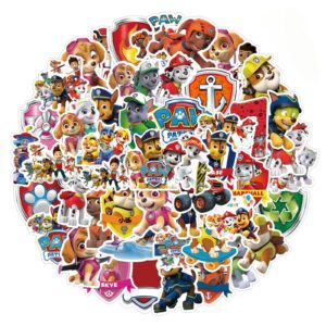 1 ZY0647Y 50PCS/pack Cartoon Paw Patrol sticker