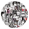 ZY0715A 60PCS/pack junji ito stickers