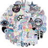 QW0007A  50PCS/pack Holographic laser Sticekr