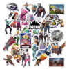 ZY0010D 104pcs/pack Fortnite: Battle Royale sticker