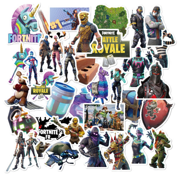 ZY0010D 104pcs/pack Fortnite: Battle Royale sticker