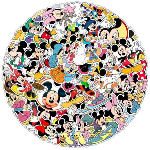 qw0616a  50PCS/pack Mickey Mouse stickers