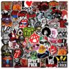 QW1029Q 104PCS/pack Rock Music Band Graffiti Stickers