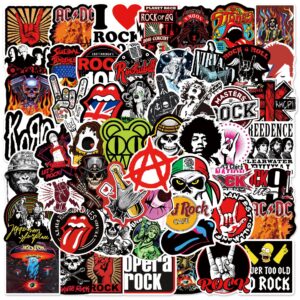 QW1029Q 104PCS/pack Rock Music Band Graffiti Stickers