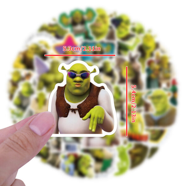 ZY0339F 60pcs/pack Shrek sticker