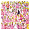 ZY0711Y 60PCS/pack Princess Peach sticker