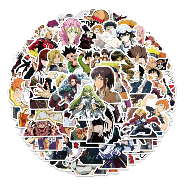 qw0340a 100PCS/set Japanese anime-themed collections Sticker
