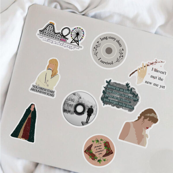 QW0089A 50PCS/pack Taylor Swift Stickers