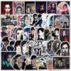 ZY0005H  100PCS/pack Wednesday Graffiti Sticker