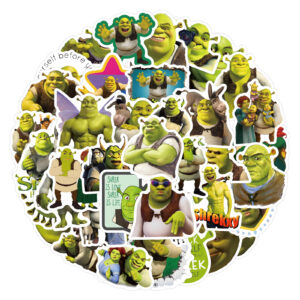 ZY0339F 60pcs/pack Shrek sticker