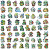 ZY0631H 60PCS/pack silly turtle sticker