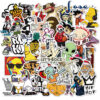 QW0170A 50PCS/pack Gangster Hip-Hop Rock