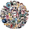 QW0008A 50PCS/pack Demon Slayer Stickers