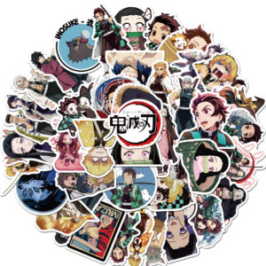 QW0008A 50PCS/pack Demon Slayer Stickers