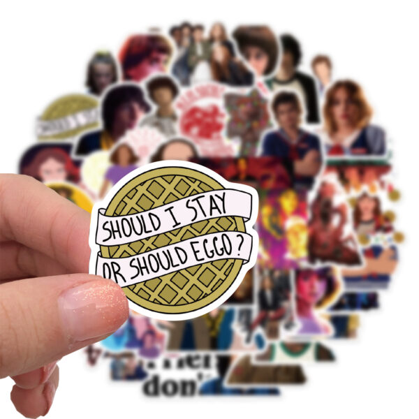 QW0010A 50PCS/pack Stranger Things Stickers