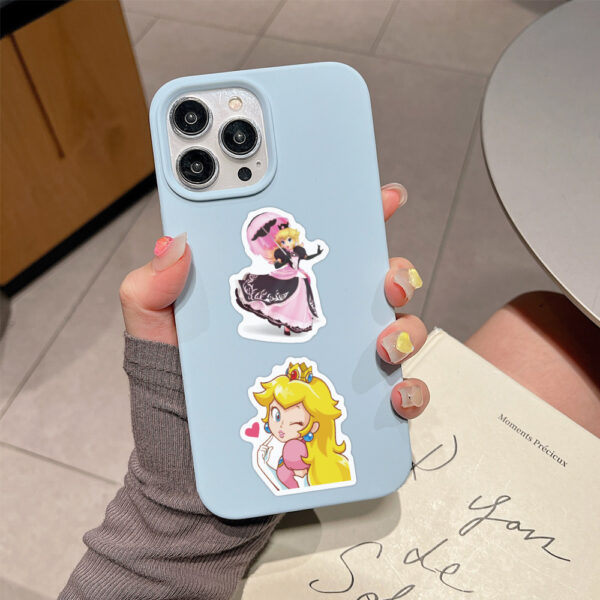ZY0711Y 60PCS/pack Princess Peach sticker