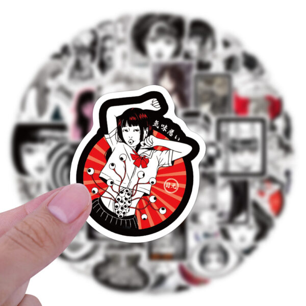 ZY0715A 60PCS/pack junji ito stickers