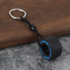 ZY1037A PVC soft rubber tire keychain