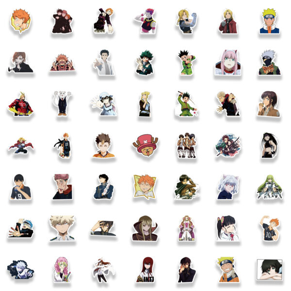 qw0340a 100PCS/set Japanese anime-themed collections Sticker