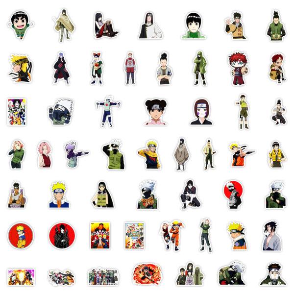 qw0591a Naruto stickers