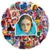 QW0972A  50PCS/pack Stranger Things Stickers