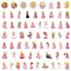 ZY0711Y 60PCS/pack Princess Peach sticker