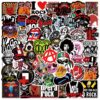 QW1029Q 104PCS/pack Rock Music Band Graffiti Stickers