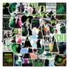 ZY0956A 55PCS/pack Evil Nerd Theme Sticker
