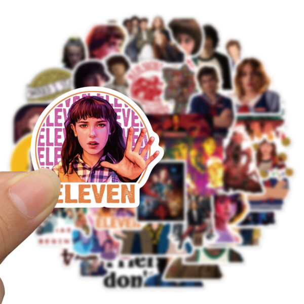 QW0010A 50PCS/pack Stranger Things Stickers