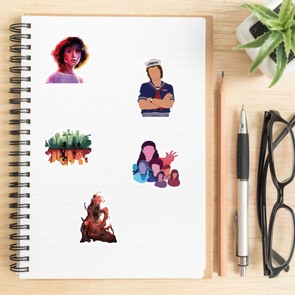 QW0010A 50PCS/pack Stranger Things Stickers