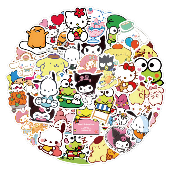 ZY0334F 100-200PCS/pack Sanrio sticker