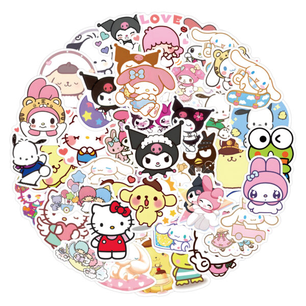ZY0334F 100-200PCS/pack Sanrio sticker