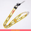 ZY0988A Cartoon polyester heat transfer detachable lanyard