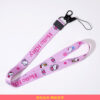 ZY0988A Cartoon polyester heat transfer detachable lanyard