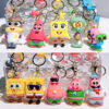 ZY1766A  SpongeBob SquarePants, Patrick Star, Mr. Octopus keychains