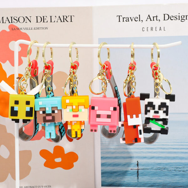 ZY1765A Minecraft Keychains