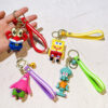 ZY1766A  SpongeBob SquarePants, Patrick Star, Mr. Octopus keychains
