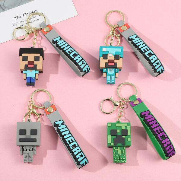 ZY1765A Minecraft Keychains