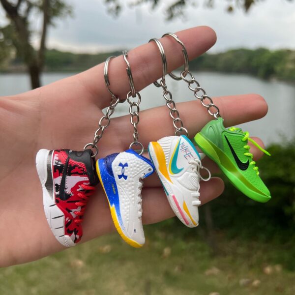 3D Sneaker Keychain AJ Keychain Series 3D HollowSneaker Model Charm