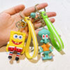 ZY1766A  SpongeBob SquarePants, Patrick Star, Mr. Octopus keychains