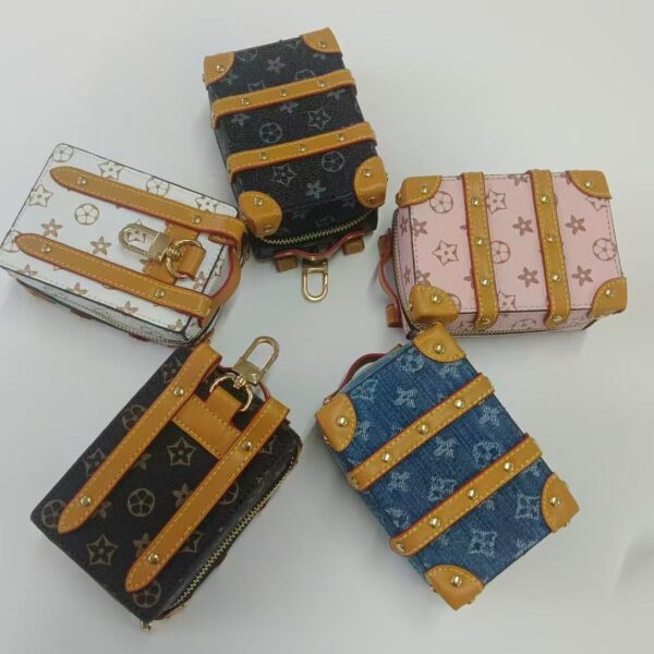 【Tec Qing】New Mini Sunglasses Bag, Wallet, Headphone Bag, Car Key Bag