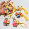 ZY1766A  SpongeBob SquarePants, Patrick Star, Mr. Octopus keychains