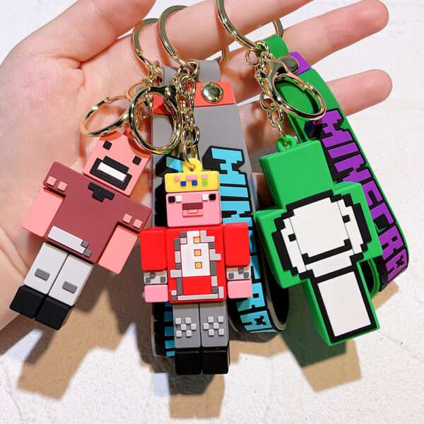 ZY1765A Minecraft Keychains